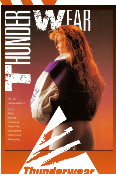 ThunderWear custom clothes on 80s girls ThunderWear custom clothes on 80s girls